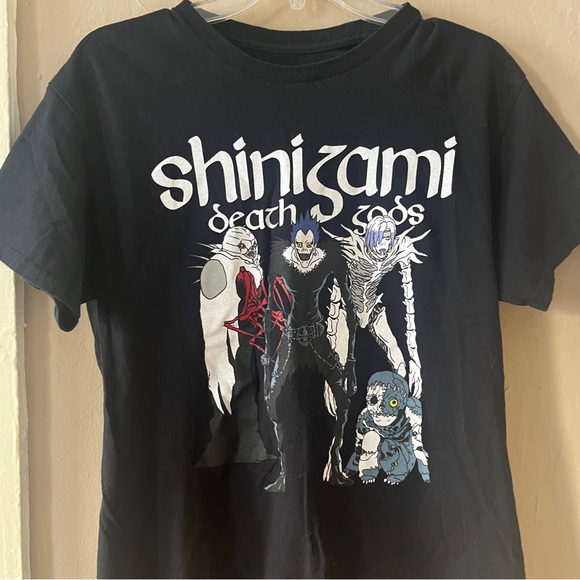 (women’s) Death Note Shinigami demi gods black anime tshirt - Picture 9 of 12